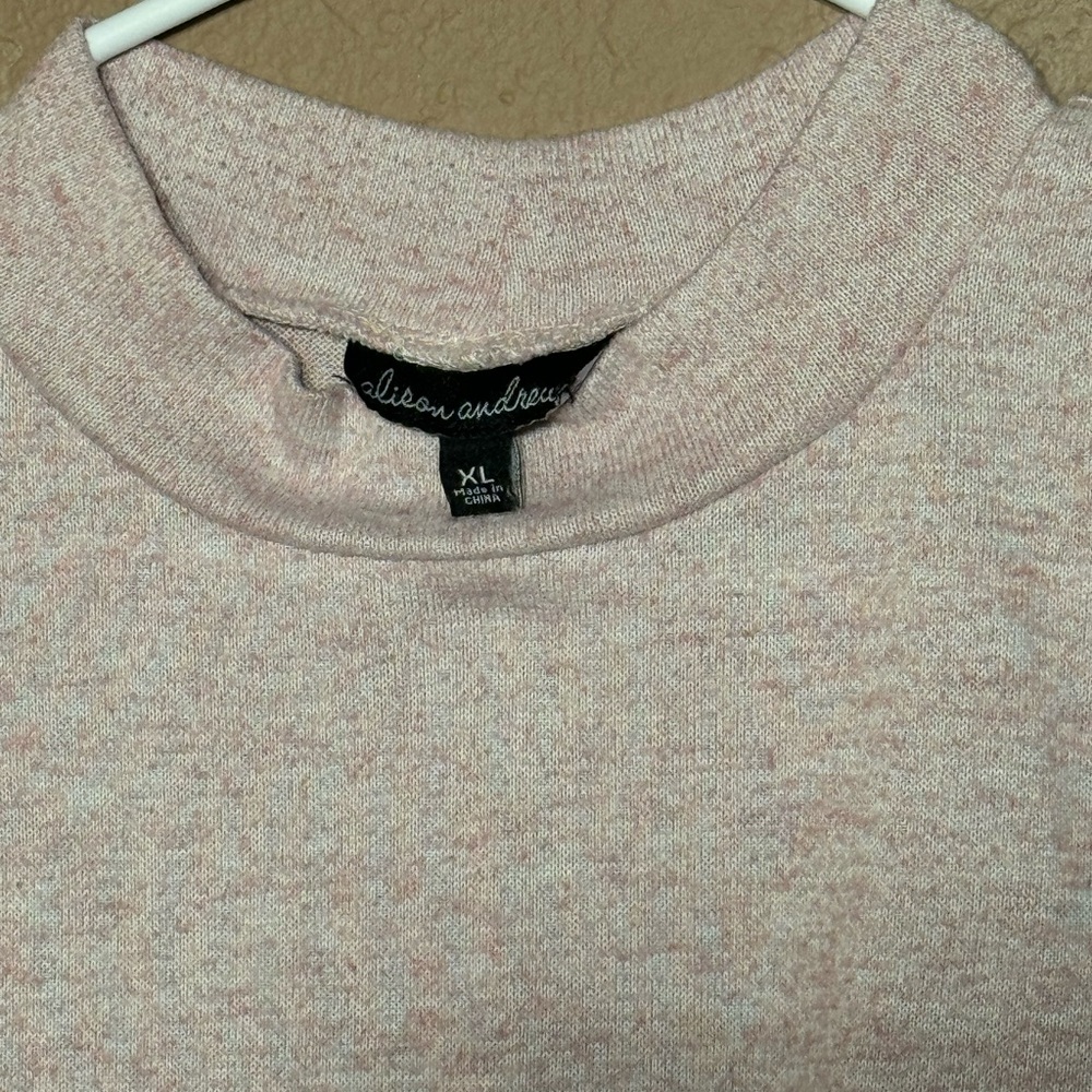 Alison Andrews Pink Blouse XL